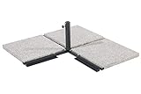 Schneider Plattenständer Standard für Wegeplatten, 837-15, anthrazit, Stahl, 3 kg